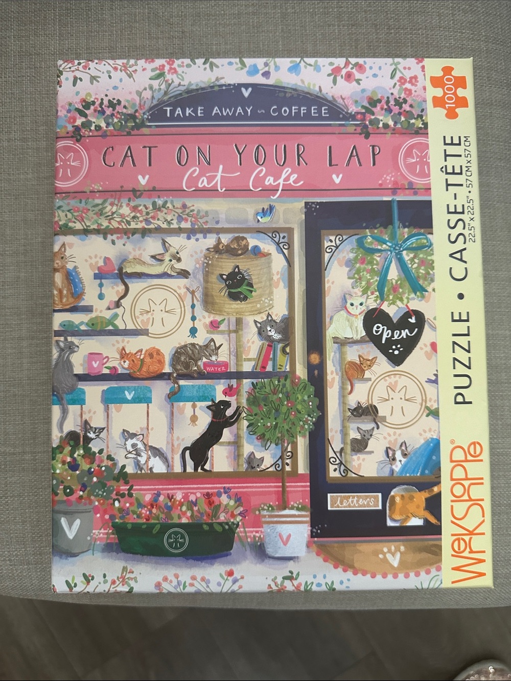 Cat Cafe 1000Puzzle — Like New